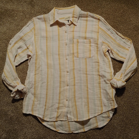 Target Tops Universal Thread Gauze Button Down Shirt Poshmark